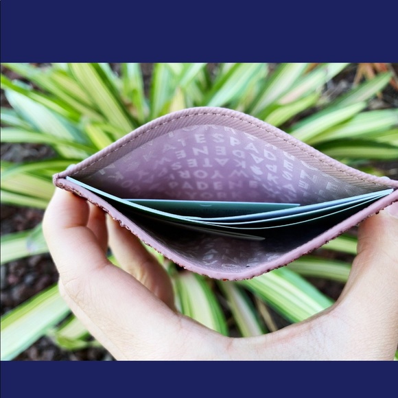 Gaby’sBags👜💕- NWT Kate Spade Card Holder Pink - Picture 5 of 7